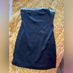 Strapless dress forever 21!